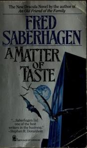 book cover of A Matter of Taste by Fred Saberhagen