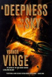 book cover of Hlubina na nebi by Vernor Vinge