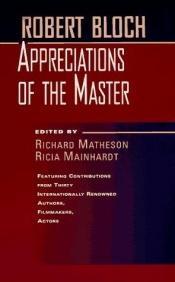book cover of ROBERT BLOCH: Appreciations of the Master by Richard Matheson