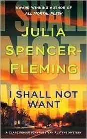 book cover of I shall not want by Julia Spencer-Fleming