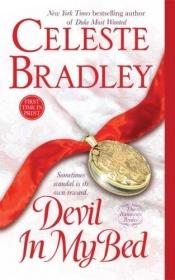 book cover of Devil In My Bed (Runaway Brides 1) by Celeste Bradley