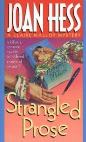 book cover of Strangled Prose by Joan Hess