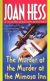 book cover of Murder at the murder at the Mimosa Inn by Joan Hess