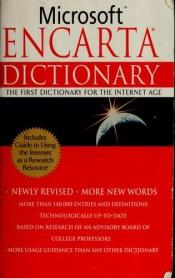 book cover of Microsoft Encarta Dictionary by Microsoft
