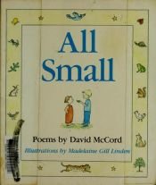 book cover of All Small by David McCord