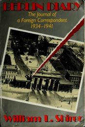 book cover of Berlin Diary by विलियम एल शैरर