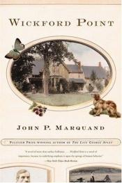 book cover of Wickford Point by John P. Marquand