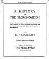 book cover of History of the Necronomicon by H. P. Lovecraft