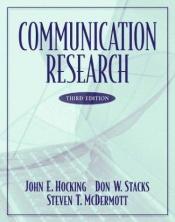 book cover of Communication Research by John E. Hocking