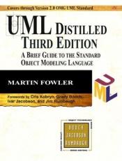 book cover of UML distilled by Martin Fowler