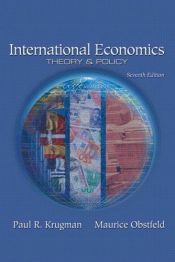 book cover of International economics by Paul Krugman