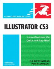 book cover of Illustrator CS3 for Windows and Macintosh (Visual QuickStart Guide) by Elaine Weinmann