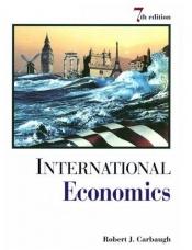 book cover of International economics by Robert Carbaugh