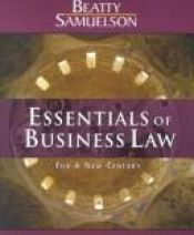 book cover of Essentials of Business Law for a New Century by Jeffrey F. Beatty