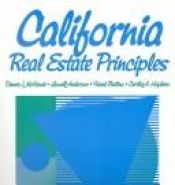 book cover of California Real Estate Principles (California Real Estate) by Dennis J. McKenzie