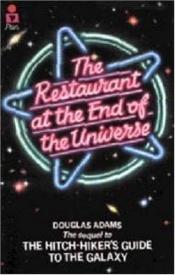 book cover of Restaurant na konci vesmíru by Douglas Adams