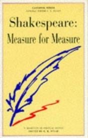 book cover of Shakespeare's "Measure for Measure" (Casebooks series) by C.K. Stead