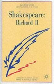 book cover of Shakespeare`s King richard II by Nicholas Brooke