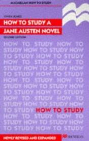 book cover of How to study a Jane Austen novel by Vivien Jones
