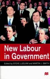 book cover of New Labour in Government by Steve Ludlam