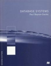 book cover of Database Systems (Macmillan Computer Science) by Paul Beynon-Davies