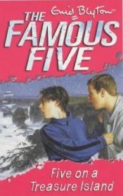 book cover of Five on a Treasure Island by Enid Blyton