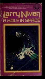 book cover of A Hole in Space by Larry Niven