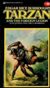 book cover of Tarzan and the Foreign Legion by エドガー・ライス・バローズ