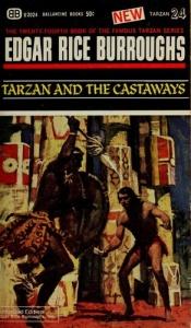 book cover of Tarzan ja haaksirikkoiset by Edgar Rice Burroughs