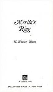 book cover of Merlin's Ring by H. Warner Munn