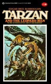 book cover of Tarzan and the Leopard Men by Edgar Rice Burroughs