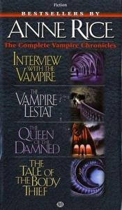book cover of THE Vampire Chronicles - 5 Titles - Interview with the Vampire - The Vampire Lestat - The Queen of the Damned - The Tale by אן רייס