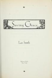 book cover of Saving Grace by Lee Smith