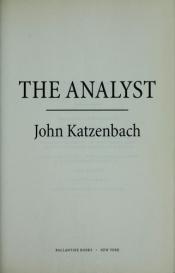 book cover of El psicoanalista by John Katzenbach