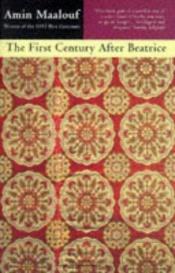 book cover of Første århundre etter Beatrice by Amin Maalouf