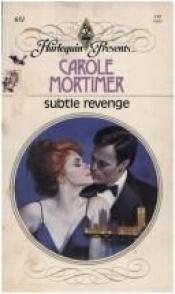 book cover of Subtle revenge by Carole Mortimer