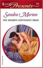 book cover of The Sheikh's Convenient Bride (The O'Connells) (Harlequin Presents #2410) by Sandra Marton