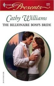 book cover of The Billionaire Boss's Bride by Cathy Williams