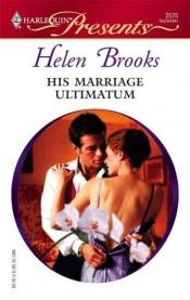 book cover of His Marriage Ultimatum by Rita Bradshaw