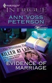 book cover of Evidence Of Marriage by Ann Voss Peterson