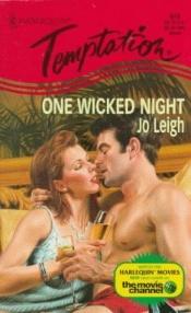 book cover of One Wicked Night (Harlequin Temptation) by Jo Leigh