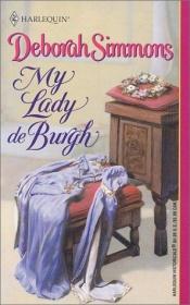 book cover of My Lady de Burgh by Deborah Simmons