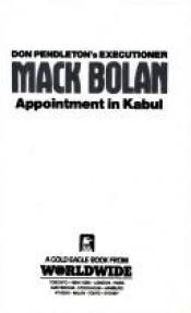 book cover of Appointment In Kabul by Don Pendleton