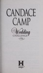 book cover of The Wedding Challenge by Candace Camp