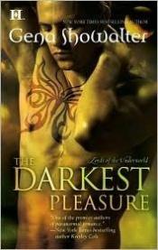 book cover of The Darkest Pleasure by Gena Showalter