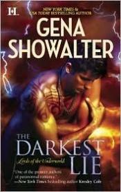 book cover of The Darkest Lie (Lords of the Underworld, Book 6) by Gena Showalter