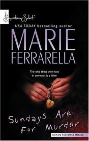 book cover of Sundays are for murder by Marie Ferrarella