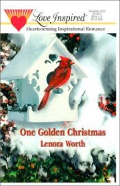 book cover of One Golden Christmas (Love Inspired) by Lenora Worth