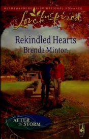 book cover of Rekindled Hearts (After the Storm, 3) Large Print by Brenda Minton