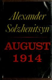 book cover of August 1914 by Aleksandr Solsjenitsyn